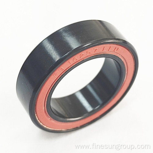 FB16257 LLU BO 16x25x7mm | ABEC-3 Black Oxide Coating Bicycle Suspension Pivot Full Ball VMAX Bearing - FINESUN Bearing